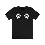 UNISEX Paw Print T-Shirt - Grey Lives Matter Shop