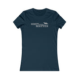 Greyhound Rescue T-Shirt with Grey Lives Matter Logo - Grey Lives Matter Shop