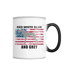 American Greyhound Color Changing Mug - Grey Lives Matter Shop