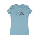 Greyhound Rescue T-Shirt with Grey Lives Matter Dog Logo - Grey Lives Matter Shop