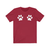 UNISEX Paw Print T-Shirt - Grey Lives Matter Shop