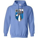 Pets Not Bets Shield Pullover Hoodie - Grey Lives Matter Shop
