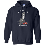 Pets Not Bets Ex-Racer Pullover Hoodie - Grey Lives Matter Shop