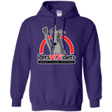 Pets Not Bets Red Arch Pullover Hoodie - Grey Lives Matter Shop