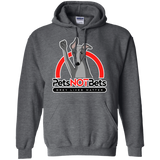 Pets Not Bets Red Arch Pullover Hoodie - Grey Lives Matter Shop