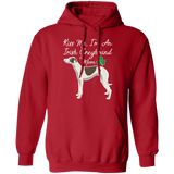Kiss Me Irish Greyhound Mom Pullover Hoodie 8 oz. St. Patricks day Special WHTXT - Grey Lives Matter Shop