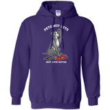 Pets Not Bets Ex-Racer Pullover Hoodie - Grey Lives Matter Shop