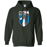 Pets Not Bets Shield Pullover Hoodie - Grey Lives Matter Shop