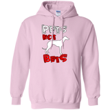 Pets Not Bets Red and White Pullover Hoodie - Grey Lives Matter Shop
