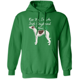 Kiss Me Irish Greyhound Mom Pullover Hoodie 8 oz. St. Patricks day Special WHTXT - Grey Lives Matter Shop