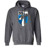 Pets Not Bets Shield Pullover Hoodie - Grey Lives Matter Shop