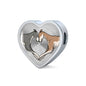 Luxury Greyhound Love Heart Bracelet - Grey Lives Matter Shop
