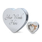 Luxury Greyhound Love Heart Bracelet - Grey Lives Matter Shop
