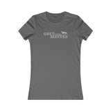 Greyhound Rescue T-Shirt with Grey Lives Matter Logo - Grey Lives Matter Shop