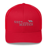Grey Lives Matter Custom Embroidered Trucker Cap - Grey Lives Matter Shop