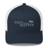 Grey Lives Matter Custom Embroidered Trucker Cap - Grey Lives Matter Shop