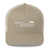 Grey Lives Matter Custom Embroidered Trucker Cap - Grey Lives Matter Shop