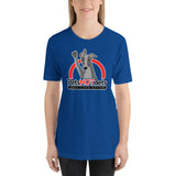 Pets Not Bets Red Arch - Short-Sleeve Unisex T-Shirt - Grey Lives Matter Shop
