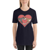 Greyhound Love Heart Short-Sleeve Unisex T-Shirt, PCH - Grey Lives Matter Shop