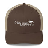 Grey Lives Matter Custom Embroidered Trucker Cap - Grey Lives Matter Shop