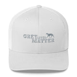 Grey Lives Matter Custom Embroidered Trucker Cap - Grey Lives Matter Shop