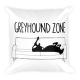 Greyhound Zone Throw Pillow - Grey Lives Matter Shop