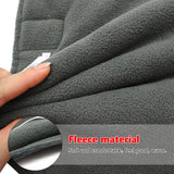 Warm, Water Resistant Fleece Lined Dog Vest, Jacket, Reflective Dog Coat For Winter - Grey Lives Matter Shop