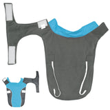Warm, Water Resistant Fleece Lined Dog Vest, Jacket, Reflective Dog Coat For Winter - Grey Lives Matter Shop