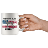 American Greyhound 11oz Mug - Grey Lives Matter Shop