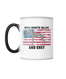 American Greyhound Color Changing Mug - Grey Lives Matter Shop