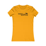 Greyhound Rescue T-Shirt with Grey Lives Matter Logo - Grey Lives Matter Shop