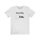 UNISEX Grey Day T-Shirt with Greyhound on Couch - Grey Lives Matter Shop