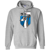 Pets Not Bets Shield Pullover Hoodie - Grey Lives Matter Shop