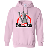 Pets Not Bets Red Arch Pullover Hoodie - Grey Lives Matter Shop