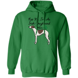 Kiss Me Irish Greyhound Mom Pullover Hoodie 8 oz. St. Patricks day Special BLTXT - Grey Lives Matter Shop