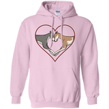 Greyhound Love Heart Pullover Hoodie - Large Heart - Grey Lives Matter Shop