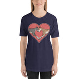 Greyhound Love Heart Short-Sleeve Unisex T-Shirt, PCH - Grey Lives Matter Shop