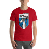 Pets Not Bets Shield - Short-Sleeve Unisex T-Shirt - Grey Lives Matter Shop