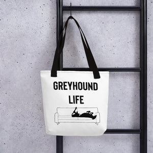 Greyhound Life Tote bag - Grey Lives Matter Shop