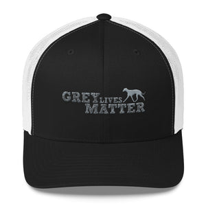 Grey Lives Matter Custom Embroidered Trucker Cap - Grey Lives Matter Shop