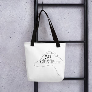 50 Shades Of Greyhound Tote bag - Grey Lives Matter Shop