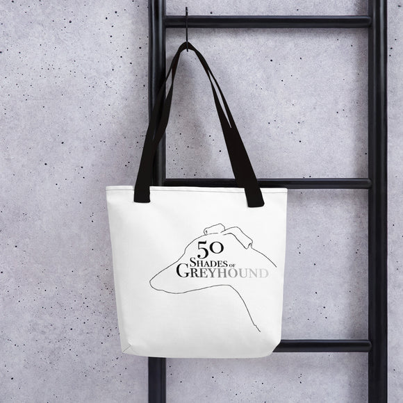 50 Shades Of Greyhound Tote bag – Grey Lives Matter Shop