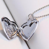 Pet Heart Photo Locket Necklace - Grey Lives Matter Shop